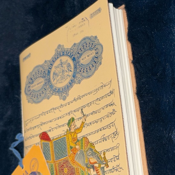 NWT- India Jornal with unique historical design and print💙 Sale price! - Picture 4 of 15